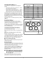 Preview for 11 page of Rangemaster 100 Induction G User'S Manual & Installation Instructions