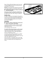 Предварительный просмотр 7 страницы Rangemaster 110 Ceramic User'S Manual & Installation Instructions