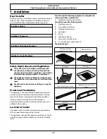 Предварительный просмотр 27 страницы Rangemaster 110 Ceramic User'S Manual & Installation Instructions