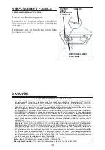 Предварительный просмотр 18 страницы Rangemaster 63000EX Series Instructions Manual