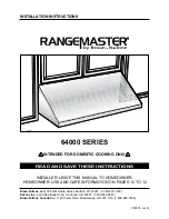 Preview for 1 page of Rangemaster 64000 series Installation Instructions Manual