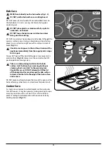 Preview for 7 page of Rangemaster 90 Induction User'S Manual & Installation Instructions