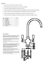 Предварительный просмотр 2 страницы Rangemaster Aquaclassic 2 Monobloc TAC2 Installation Manual