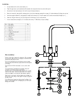 Preview for 2 page of Rangemaster Aquaquad Monobloc TAQ1 Quick Installation Manual