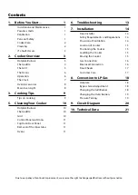 Preview for 2 page of Rangemaster Arleston 60 Gas User Manual