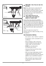 Preview for 6 page of Rangemaster CLA100DFFBL/C User'S Manual & Installation Instructions