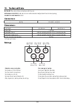 Preview for 38 page of Rangemaster Classic 110 Induction User'S Manual & Installation Instructions