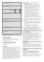 Preview for 43 page of Rangemaster Classic 110 Induction User'S Manual & Installation Instructions