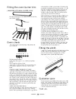 Preview for 29 page of Rangemaster Classic 110 Installation And User Manual