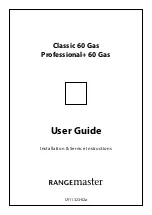Rangemaster Classic 60 Gas User Manual preview