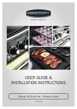 Rangemaster Classic 90 Dual Fuel - 3 Button Clock User'S Manual & Installation Instructions preview