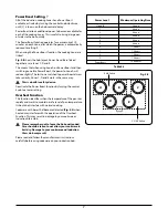 Preview for 11 page of Rangemaster Classic 90 Induction User'S Manual & Installation Instructions