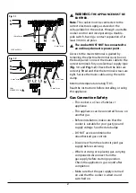 Предварительный просмотр 6 страницы Rangemaster Classic Deluxe 110 Dual Fuel User'S Manual & Installation Instructions