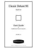 Rangemaster Classic Deluxe 90 Induction User Manual & Installation & Service Instructions preview