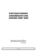 Rangemaster CRUB1740WH Installation Manual preview