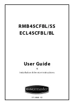 Предварительный просмотр 1 страницы Rangemaster ECL45CFBL/BL User Manual & Installation & Service Instructions