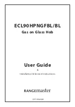 Rangemaster ECL90HPNGFBL/BL User Manual & Installation & Service Instructions preview