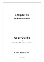 Preview for 1 page of Rangemaster Eclipse 60 User Manual & Installation & Service Instructions