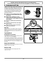 Предварительный просмотр 33 страницы Rangemaster Elan 110 Ceramic User'S Manual & Installation Instructions