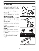 Предварительный просмотр 32 страницы Rangemaster Elise SE 110 User'S Manual & Installation Instructions