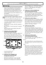 Preview for 34 page of Rangemaster Elite 110 Dual Fuel User Manual