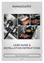 Preview for 1 page of Rangemaster ELS110DFF User'S Manual & Installation Instructions