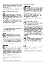 Preview for 15 page of Rangemaster ELS110DFF User'S Manual & Installation Instructions