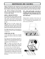 Preview for 7 page of Rangemaster ELTSHDC110SG User'S Manual & Installation Instructions