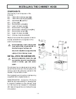 Предварительный просмотр 11 страницы Rangemaster ELTSHDC110SG User'S Manual & Installation Instructions