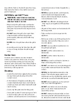 Preview for 10 page of Rangemaster ESP110EISS/C User'S Manual & Installation Instructions