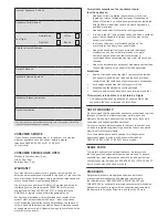 Preview for 43 page of Rangemaster Excel 110 Ceramic User'S Manual & Installation Instructions