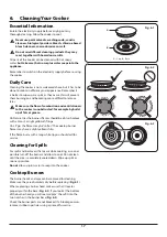 Preview for 21 page of Rangemaster Falcon Deluxe 1092 Dual Fuel User'S Manual & Installation Instructions