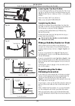 Preview for 30 page of Rangemaster Falcon Deluxe 1092 Dual Fuel User'S Manual & Installation Instructions