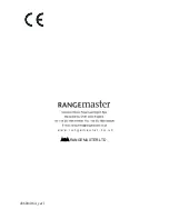 Предварительный просмотр 16 страницы Rangemaster GLX390 Instruction Manual