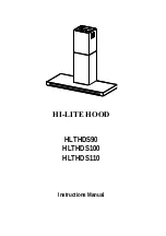 Preview for 1 page of Rangemaster HI-LITE HLTHDS100 Instruction Manual