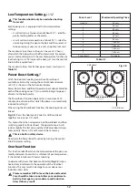 Preview for 16 page of Rangemaster Infusion 110 Induction User'S Manual & Installation Instructions