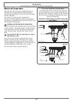 Preview for 34 page of Rangemaster Infusion 110 Induction User'S Manual & Installation Instructions