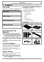 Preview for 30 page of Rangemaster Infusion 90 Induction User'S Manual & Installation Instructions