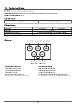 Preview for 37 page of Rangemaster Infusion Classic 110 Induction User'S Manual & Installation Instructions