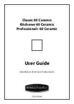 Rangemaster Kitchener 60 Ceramic User Manual preview