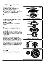 Preview for 22 page of Rangemaster MASTERCHEF XL 110 Dual Fuel User'S Manual & Installation Instructions