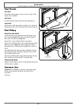 Preview for 35 page of Rangemaster MASTERCHEF XL 110 Dual Fuel User'S Manual & Installation Instructions