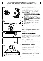 Preview for 36 page of Rangemaster MASTERCHEF XL 110 Dual Fuel User'S Manual & Installation Instructions