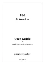 Rangemaster P60 User Manual & Installation & Service Instructions предпросмотр