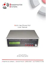 Rangemaster PPMU User Manual preview