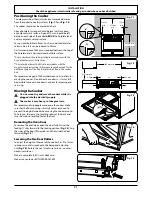 Preview for 25 page of Rangemaster Professional+ FX 90 Dual Fuel User'S Manual & Installation Instructions