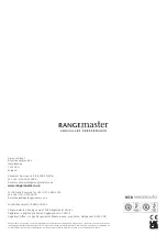 Предварительный просмотр 48 страницы Rangemaster PROP90EI User'S Manual & Installation Instructions