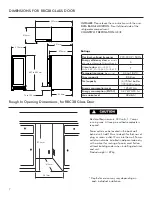 Предварительный просмотр 8 страницы Rangemaster RBC38 Installation, Operation And Maintenance Instructions