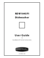 Preview for 1 page of Rangemaster RDW1045FI User Manual & Installation & Service Instructions