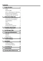 Preview for 3 page of Rangemaster RDXD21 User Manual & Installation & Service Instructions